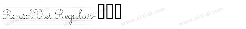 RepsolViet Regular字体转换